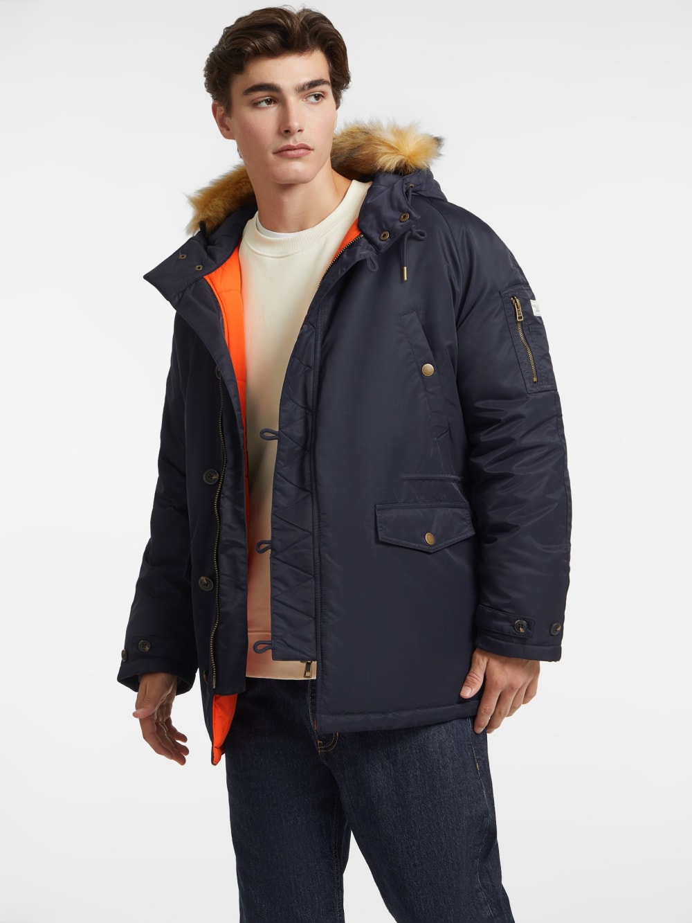 Hooded Nylon Parka
