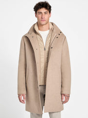 Eco Wool-Blend Urban Coat