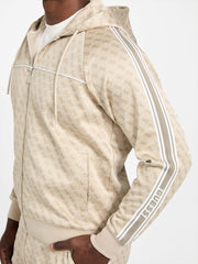 Eco Parimo Jacquard Full-Zip Hoodie