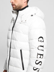 Shiny Hooded Puffer Jacket