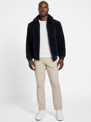 Eco Teddy Faux-Fur Jacket