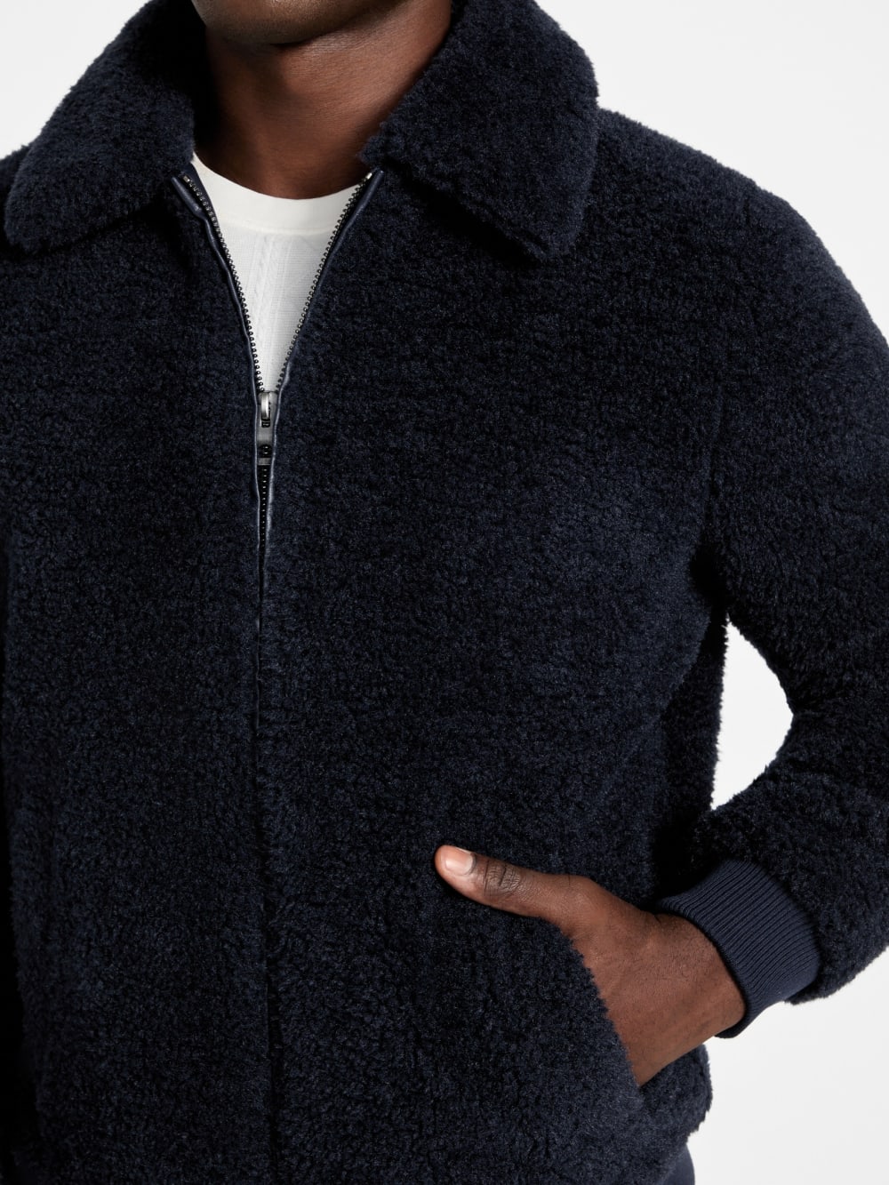 Eco Teddy Faux-Fur Jacket