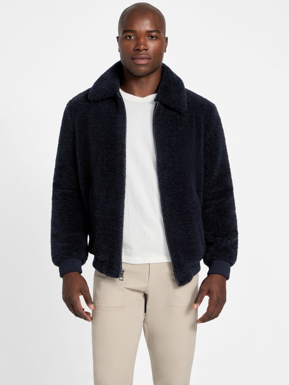 Eco Teddy Faux-Fur Jacket