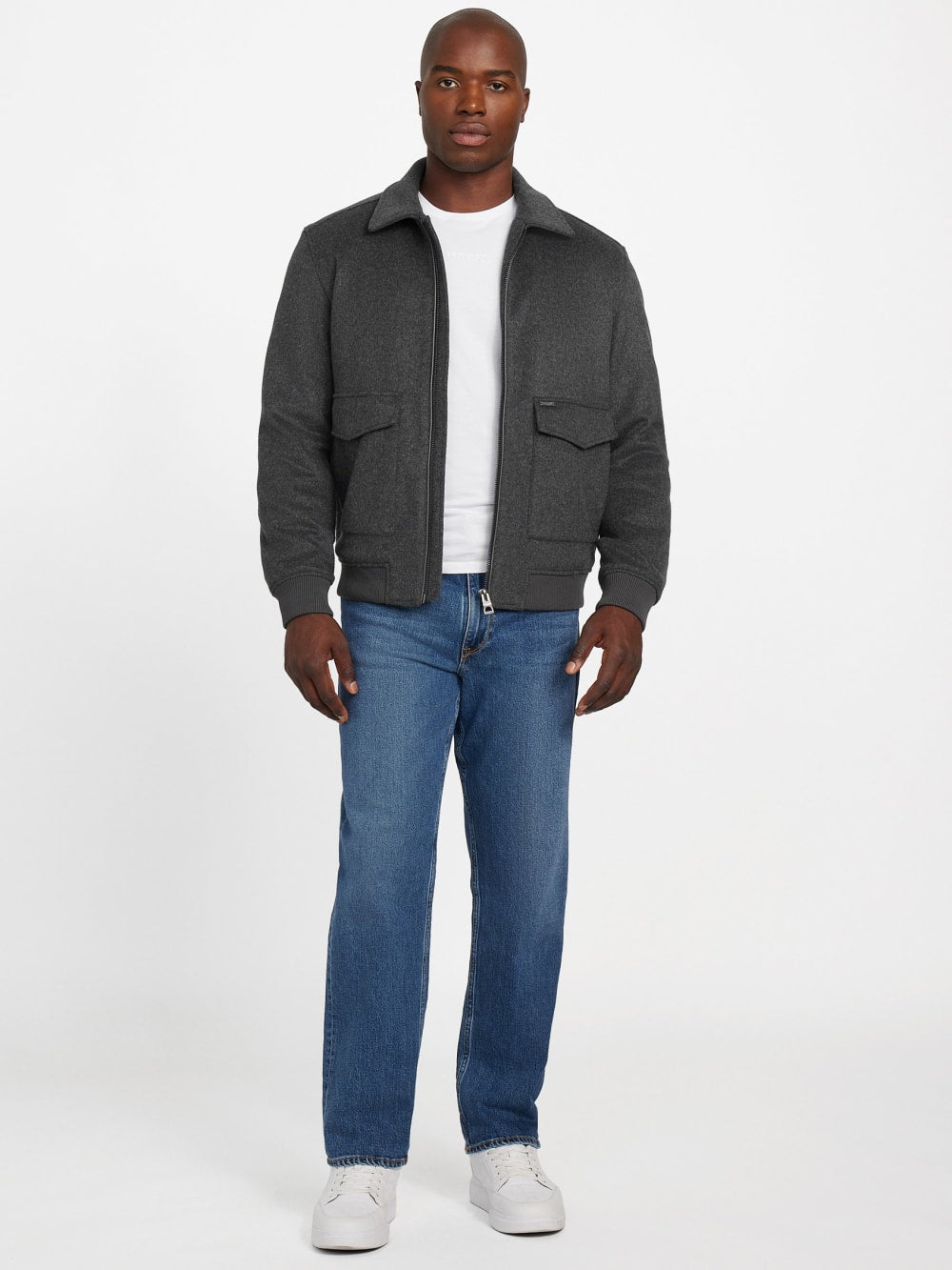 Eco Padded Wool-Blend Jacket