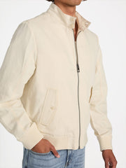 Eco Nolan Linen Harrington Jacket
