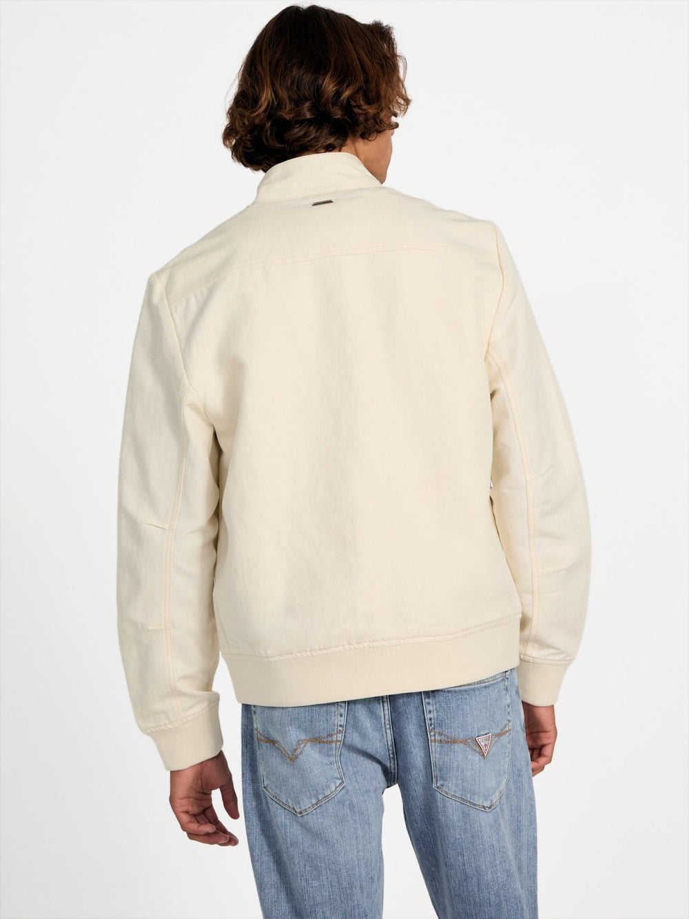 Eco Nolan Linen Harrington Jacket