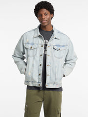 Oversized Denim Truck Jacket