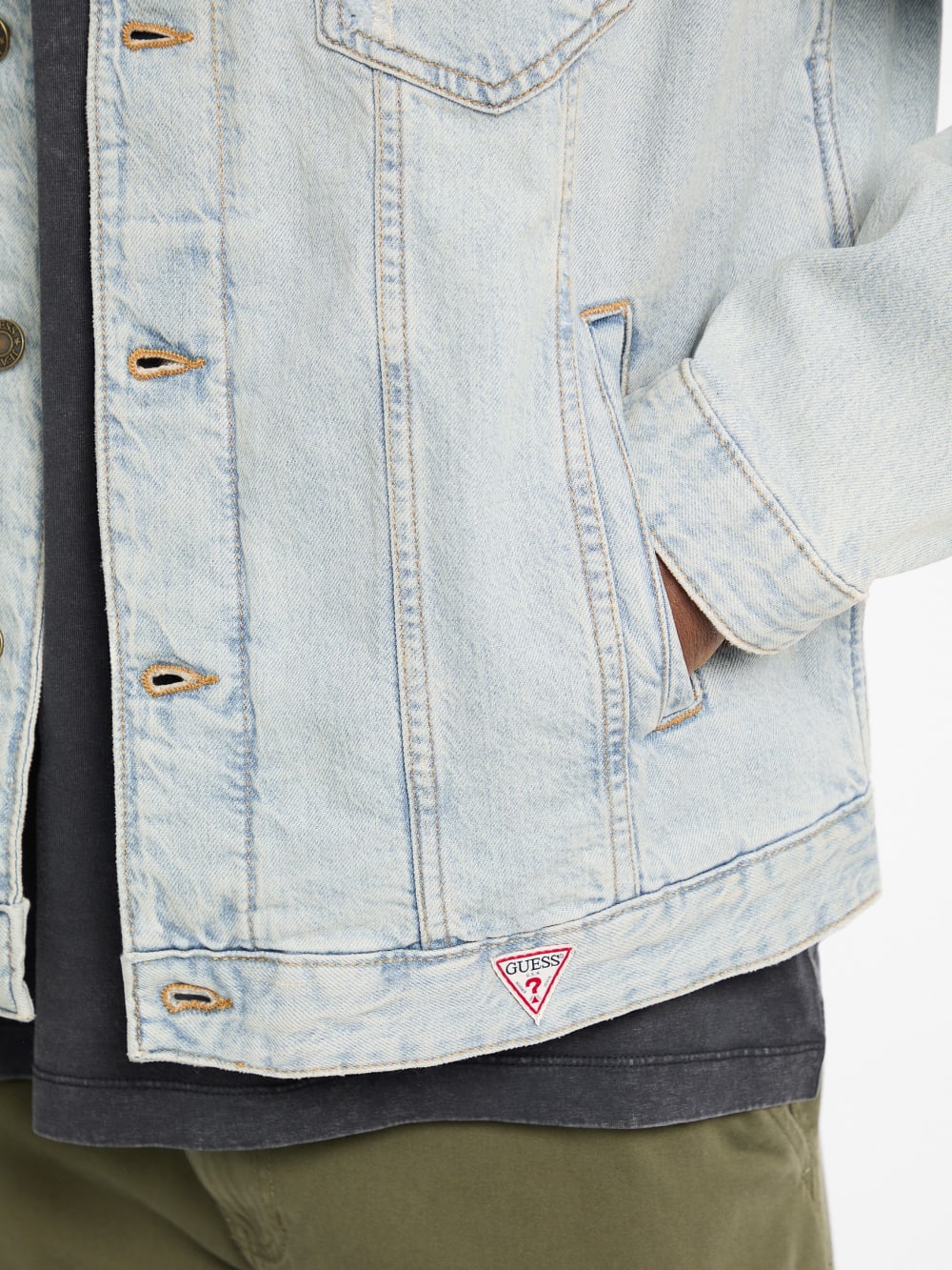 Oversized Denim Truck Jacket