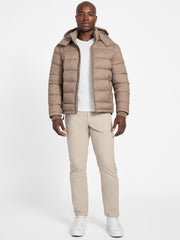 Glacier Matte Nylon Puffer Jacket