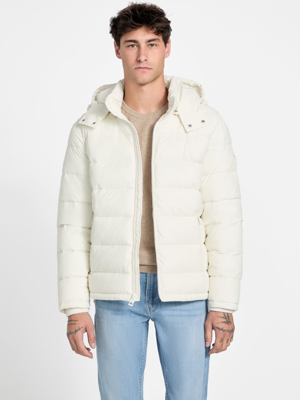 Glacier Matte Nylon Puffer Jacket