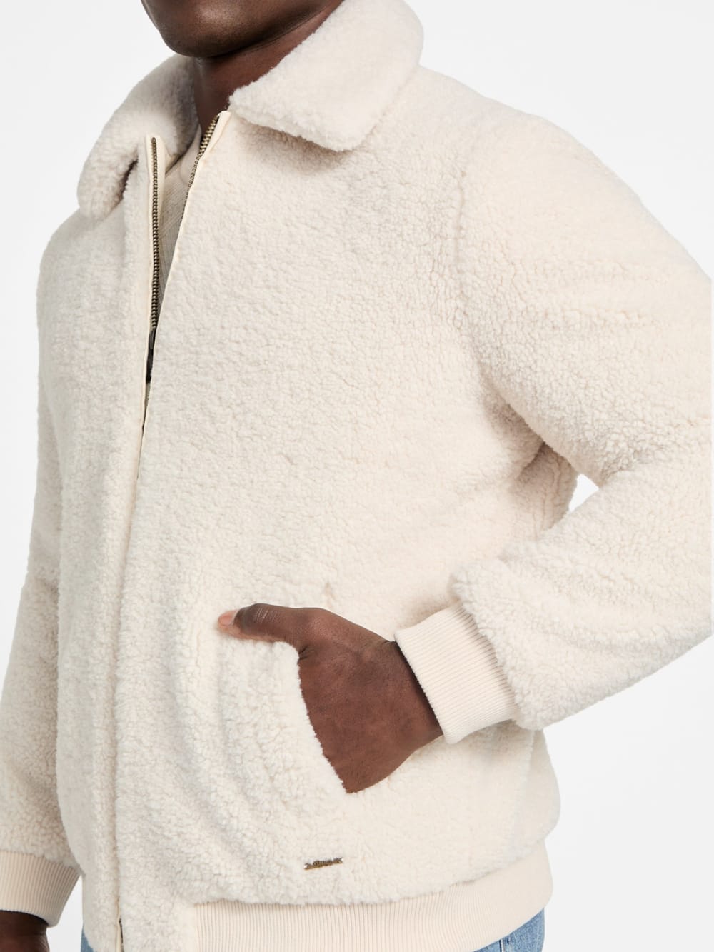 Eco Teddy Faux-Fur Jacket