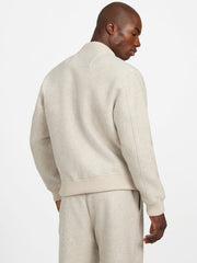 Flight Wool-Blend Scuba Jacket