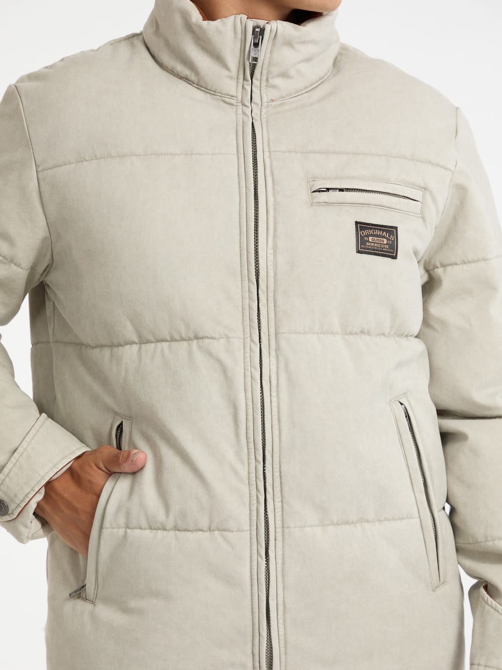 GUESS Originals Canvas Puffer Jacket