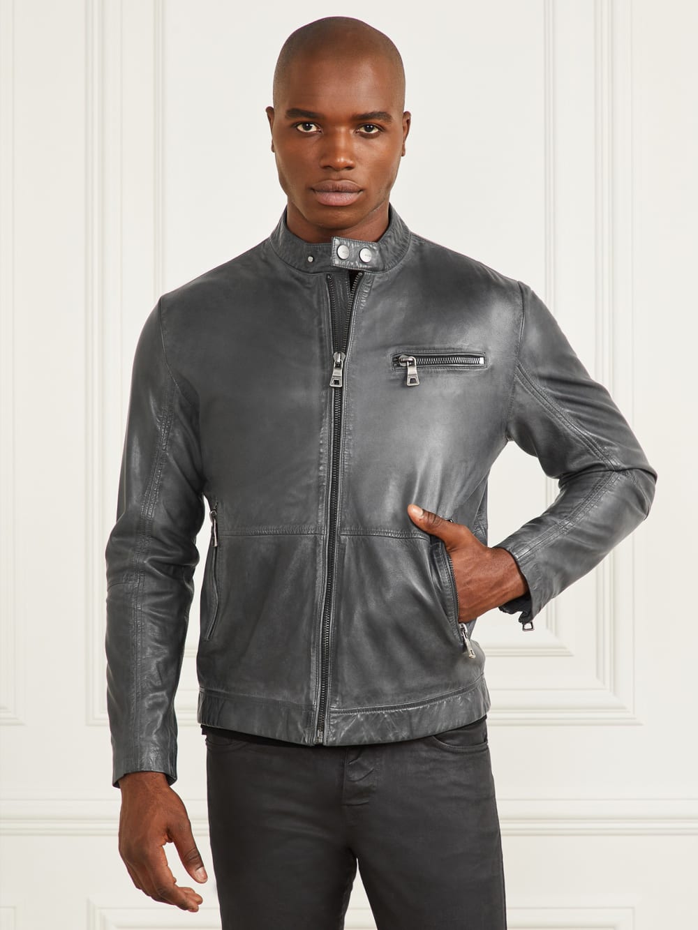 Leather Biker Jacket