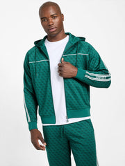 Eco Parimo Jacquard Full-Zip Hoodie