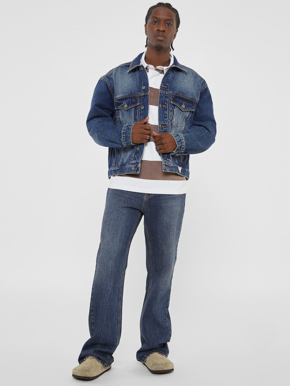 GUESS Originals Kit Denim Trucker Jacket