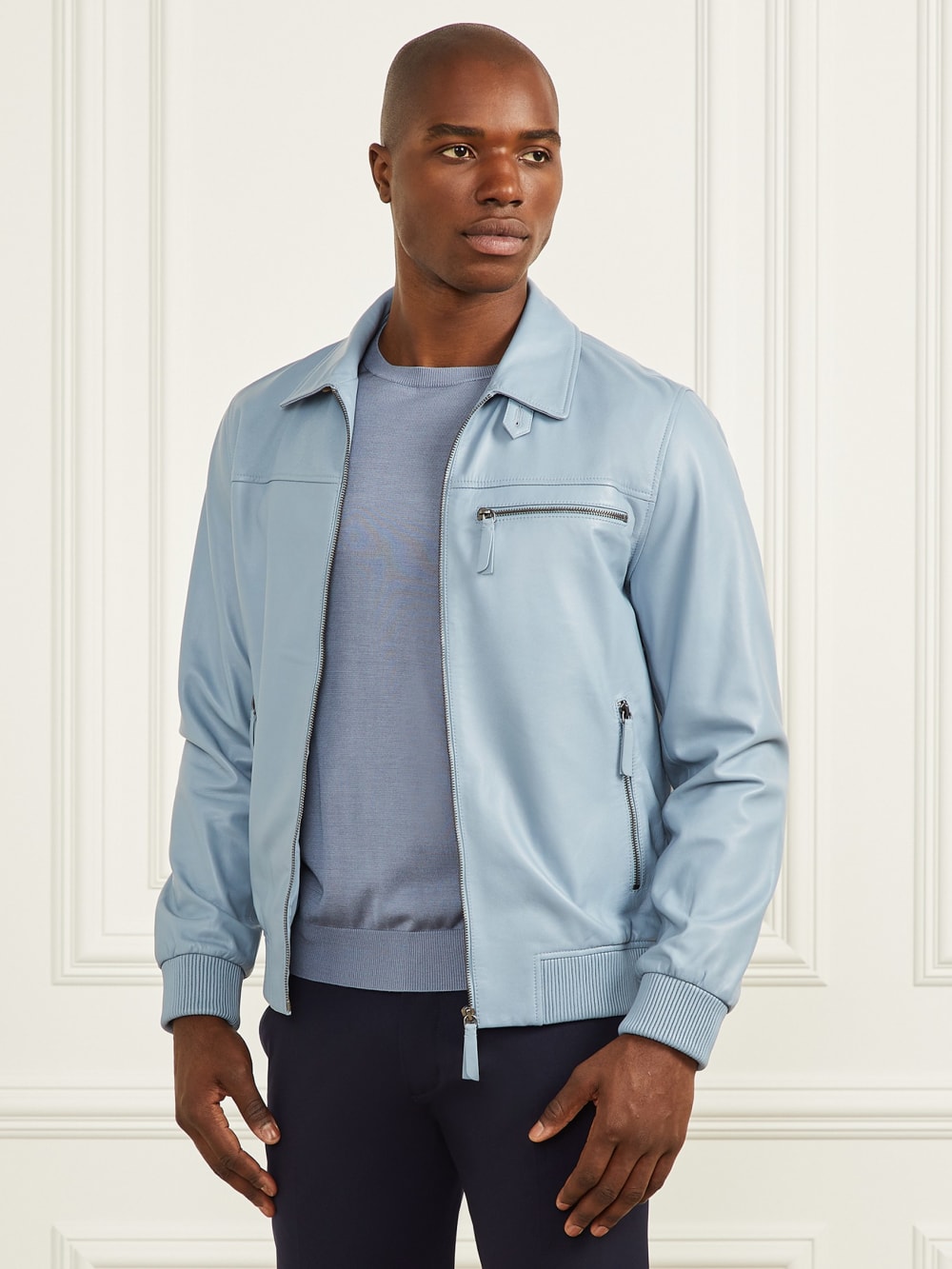 Leather Flight Jacket