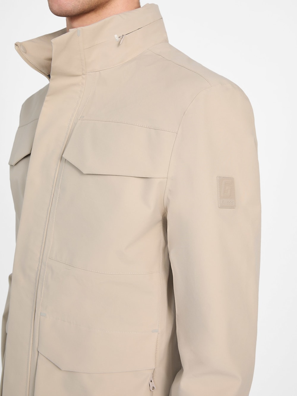 Dunwich Woven Hooded Utility Jacket