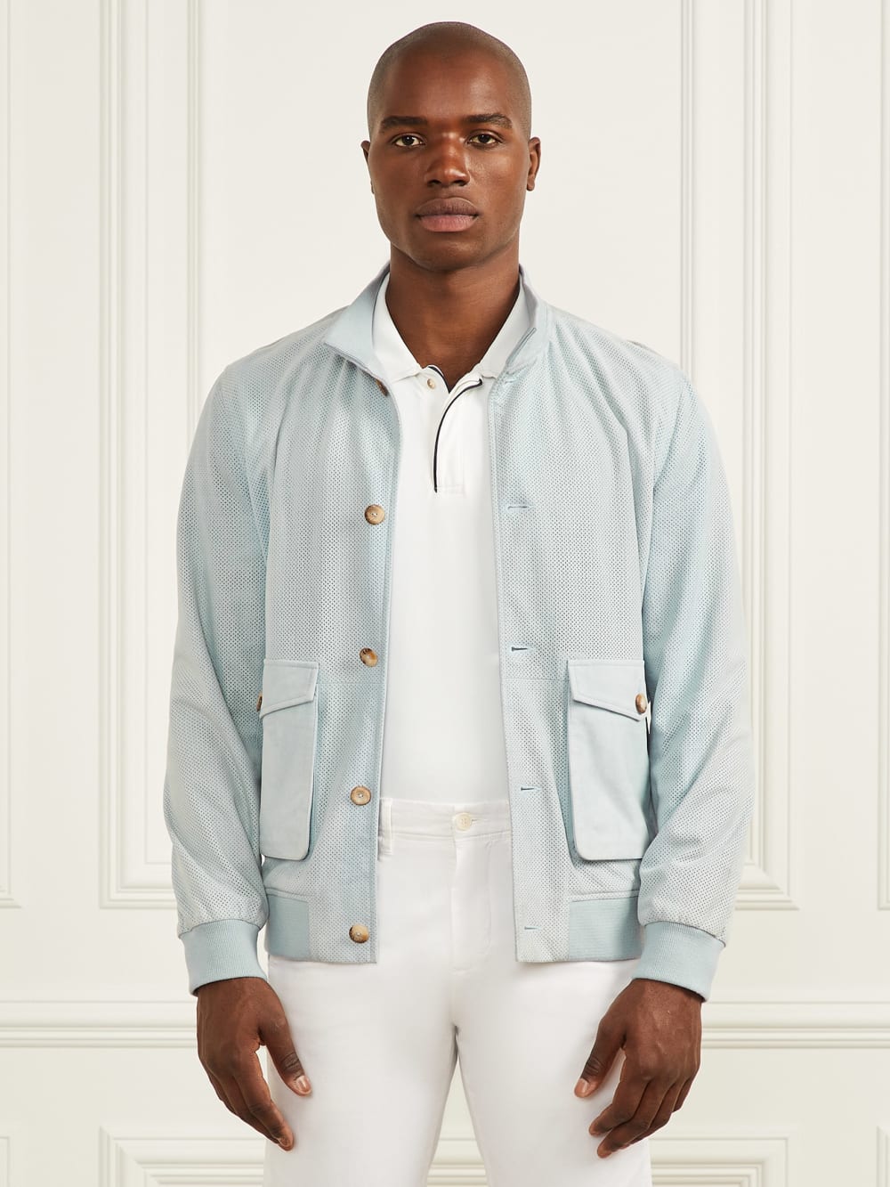 Suede Flight Jacket