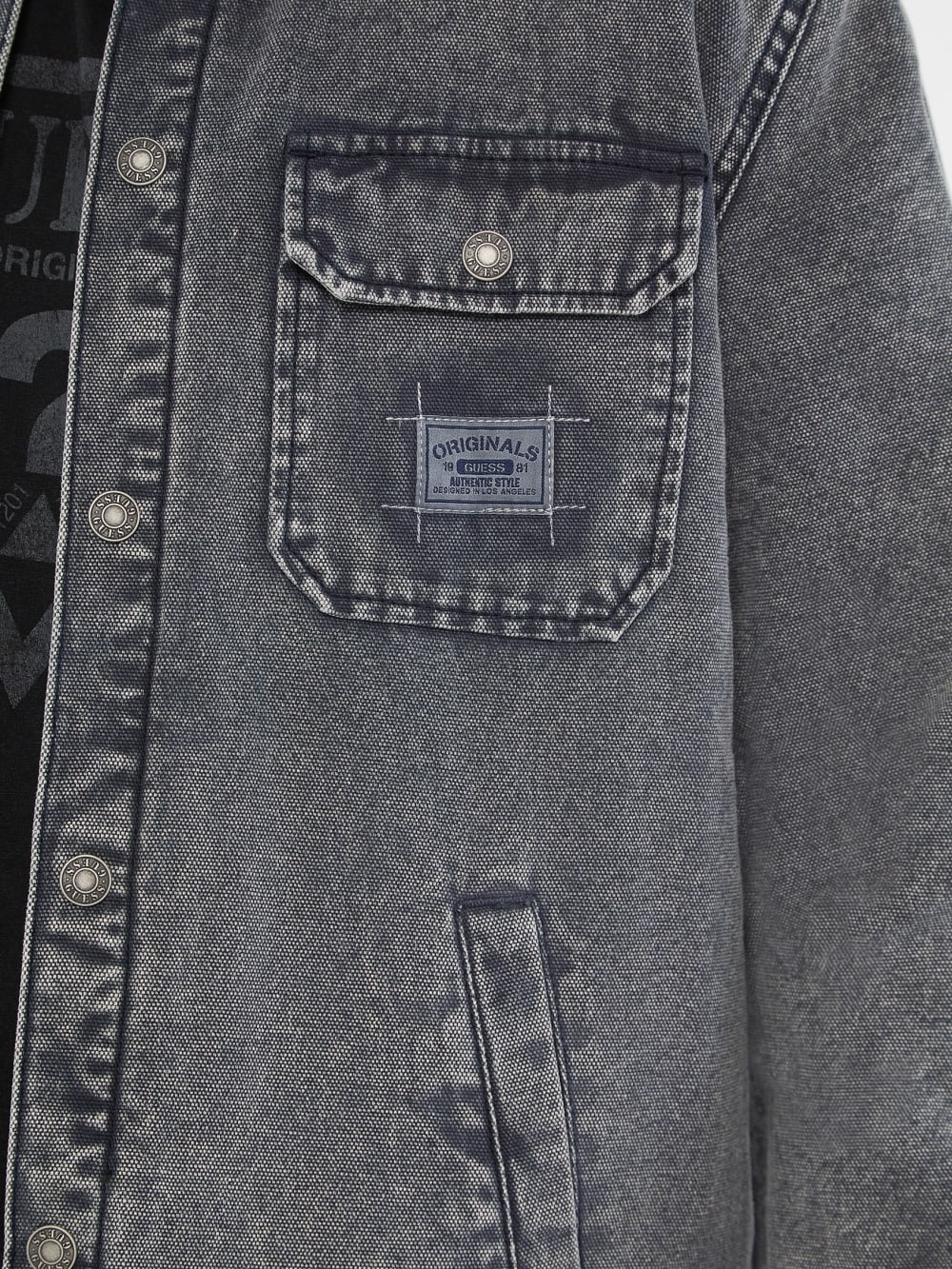 GUESS Originals Canvas Shirt Jacket