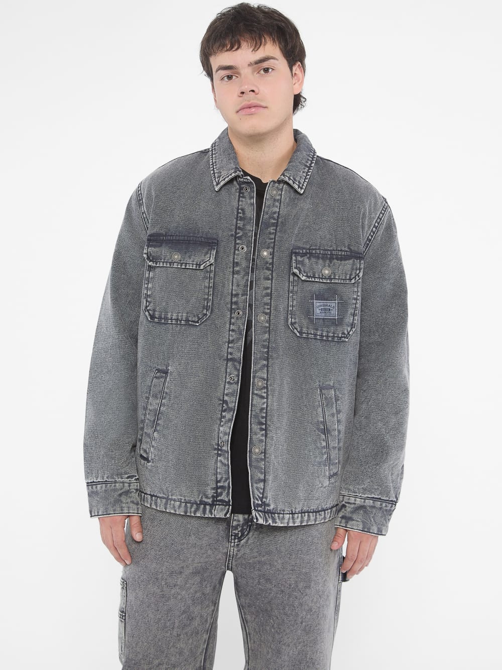 GUESS Originals Canvas Shirt Jacket