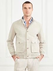 Suede Leather Flight Jacket