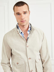Suede Leather Flight Jacket