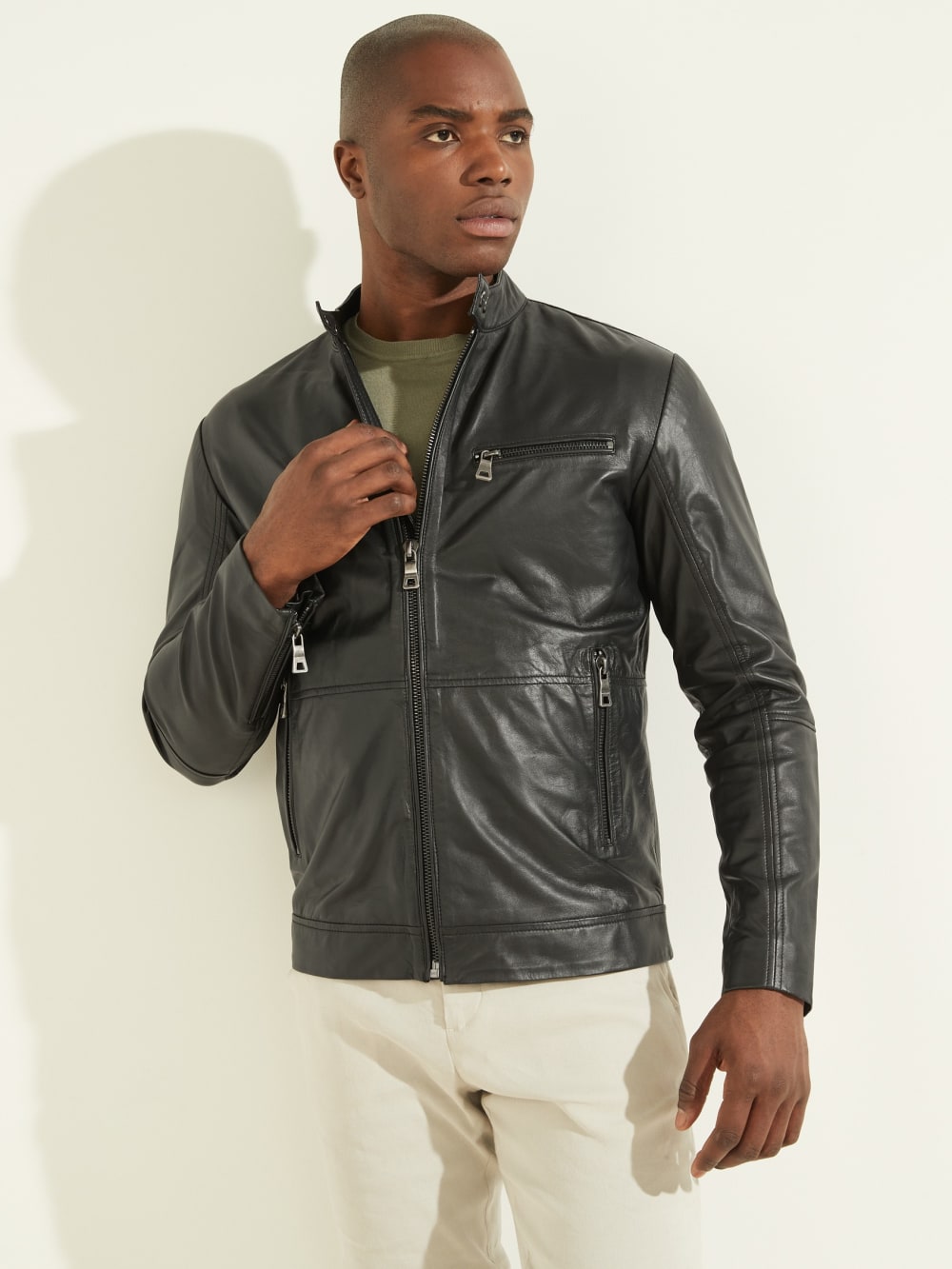 Leather Biker Jacket