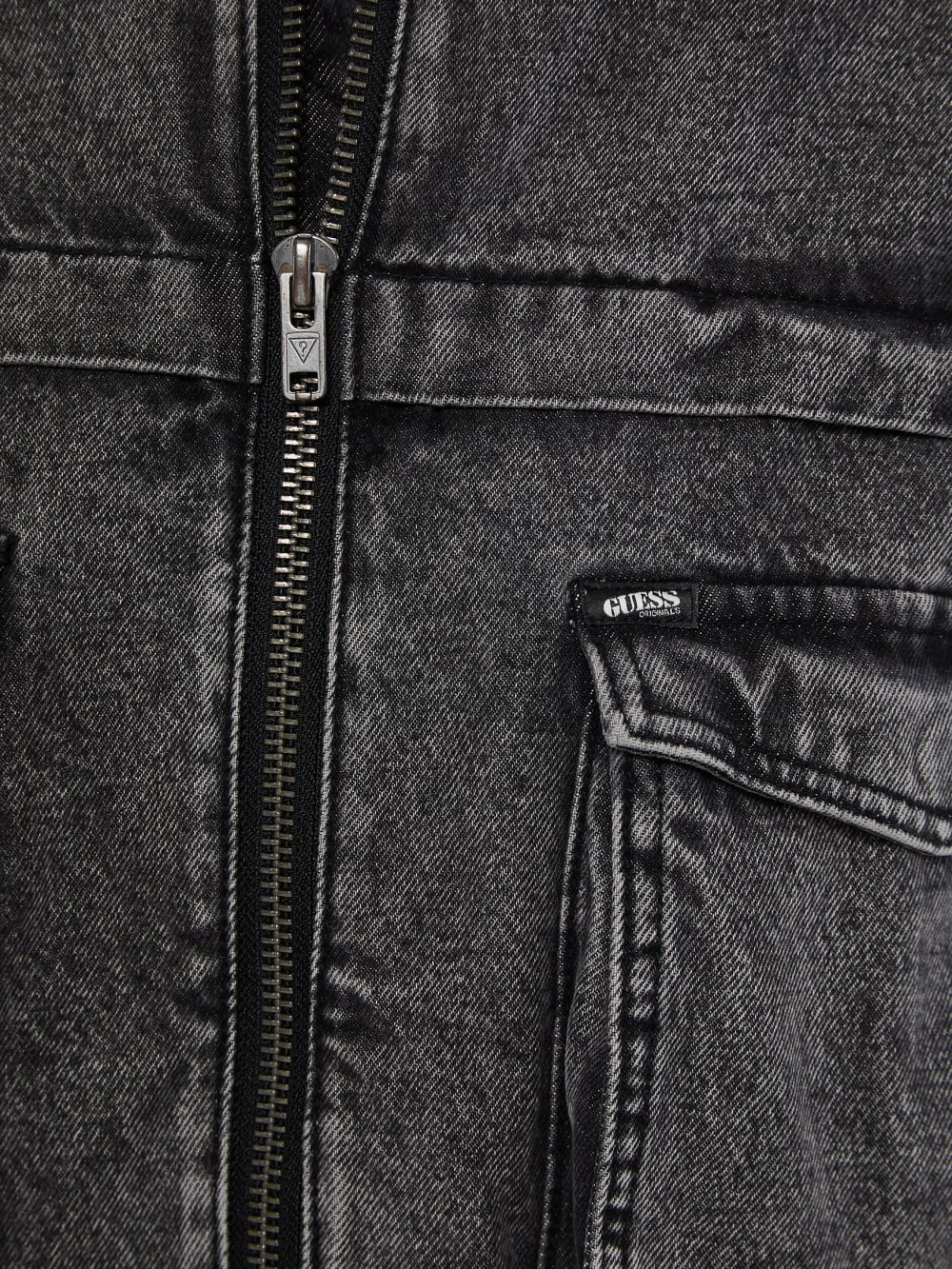 GUESS Originals Acid Wash Denim Jacket