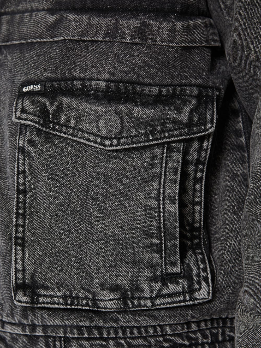 GUESS Originals Acid Wash Denim Jacket