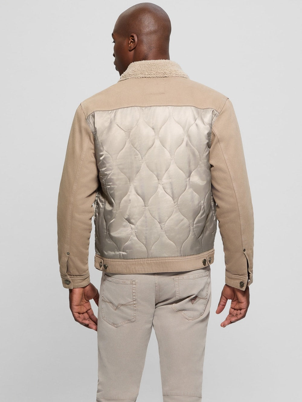 Dean Denim Sherpa Jacket