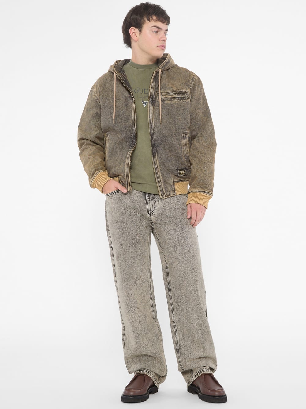 GUESS Originals Sanded Denim Jacket