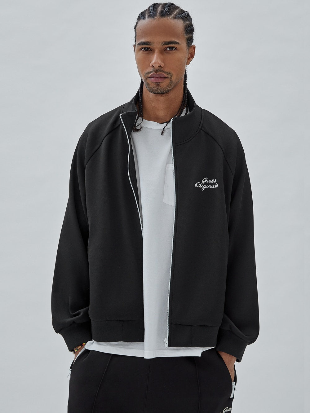 GUESS Originals Eco Tricot Track Jacket