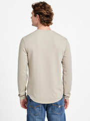 Textured Long-Sleeve Tee