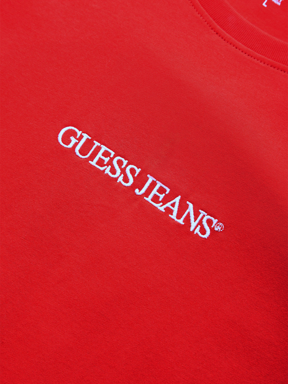 Slim Embroidered Logo Tee