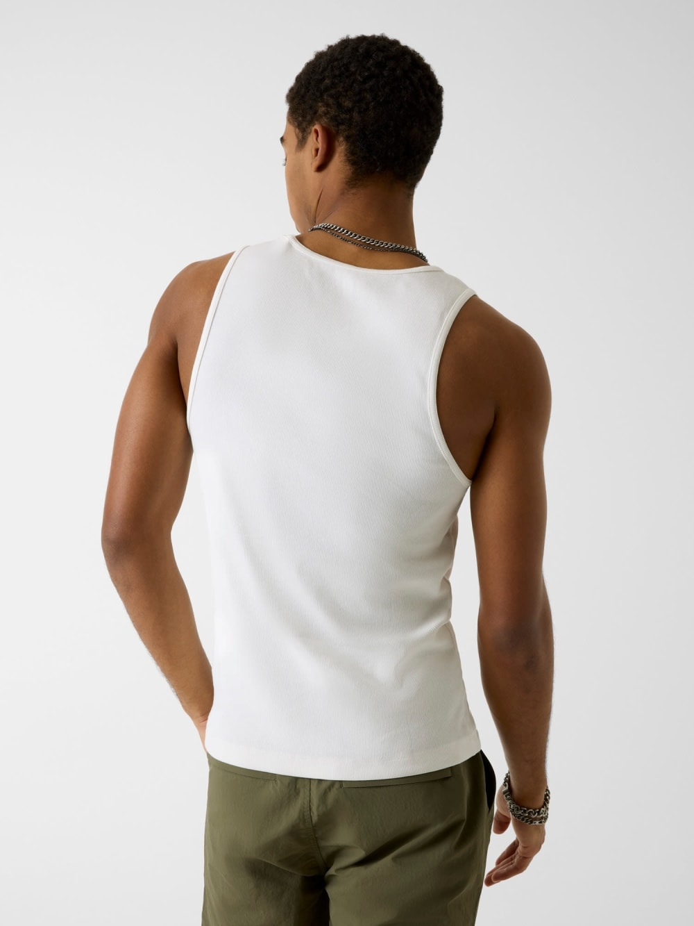 Embroidered tank top