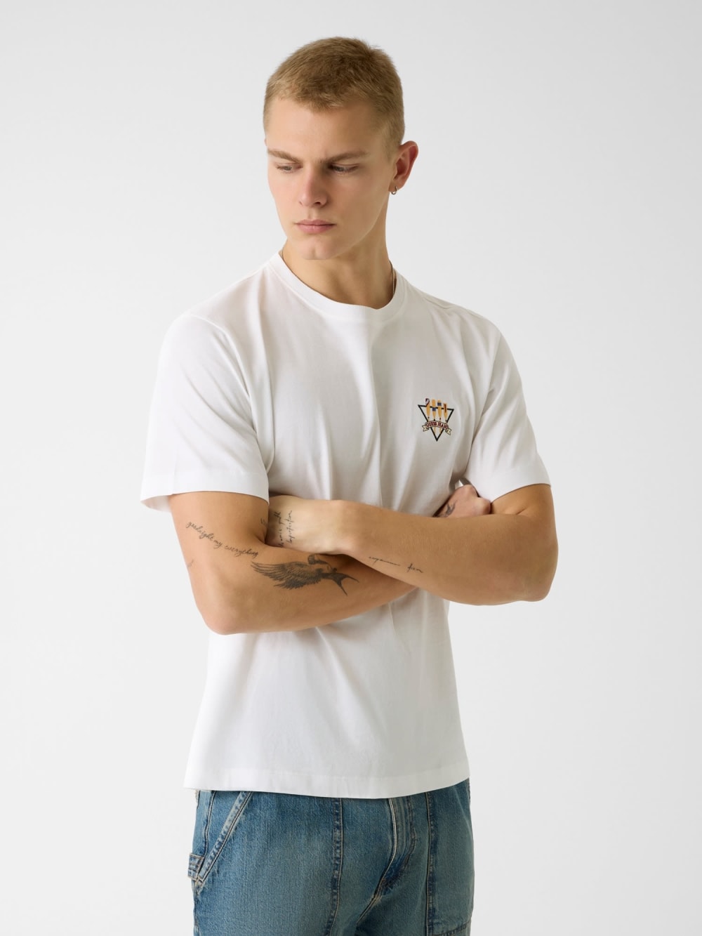 Embroidered logo t-shirt