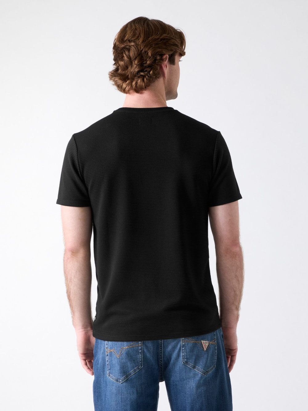 Textured Stripe Tee