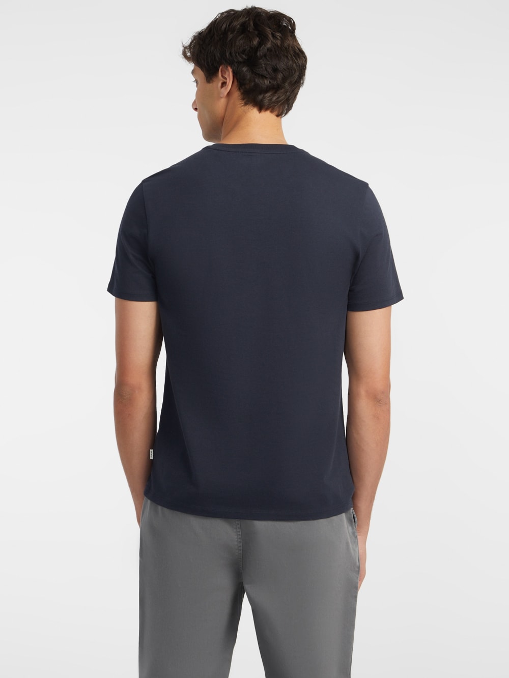 Slim Embroidered Logo Tee
