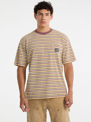 GUESS Originals Eco Horizontal Stripe Pocket Tee