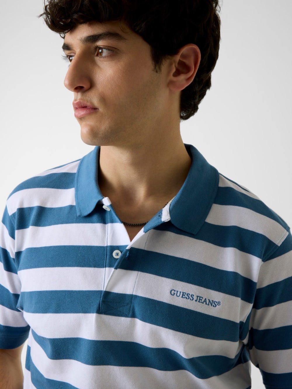 Striped polo