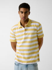 Striped polo