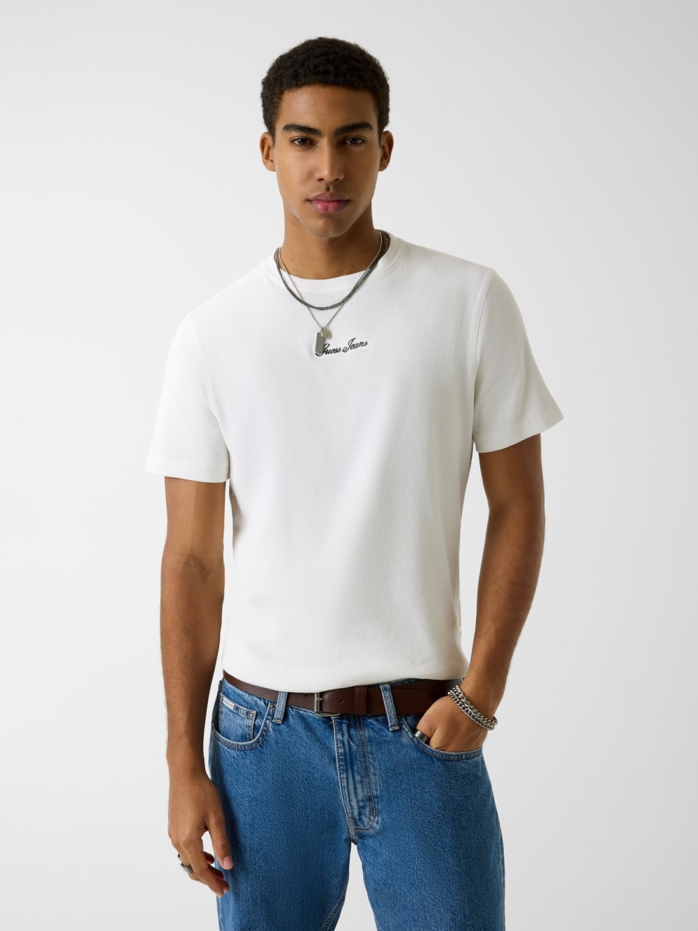 Embroidered logo t-shirt
