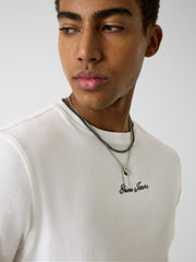 Embroidered logo t-shirt