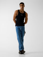 Embroidered tank top