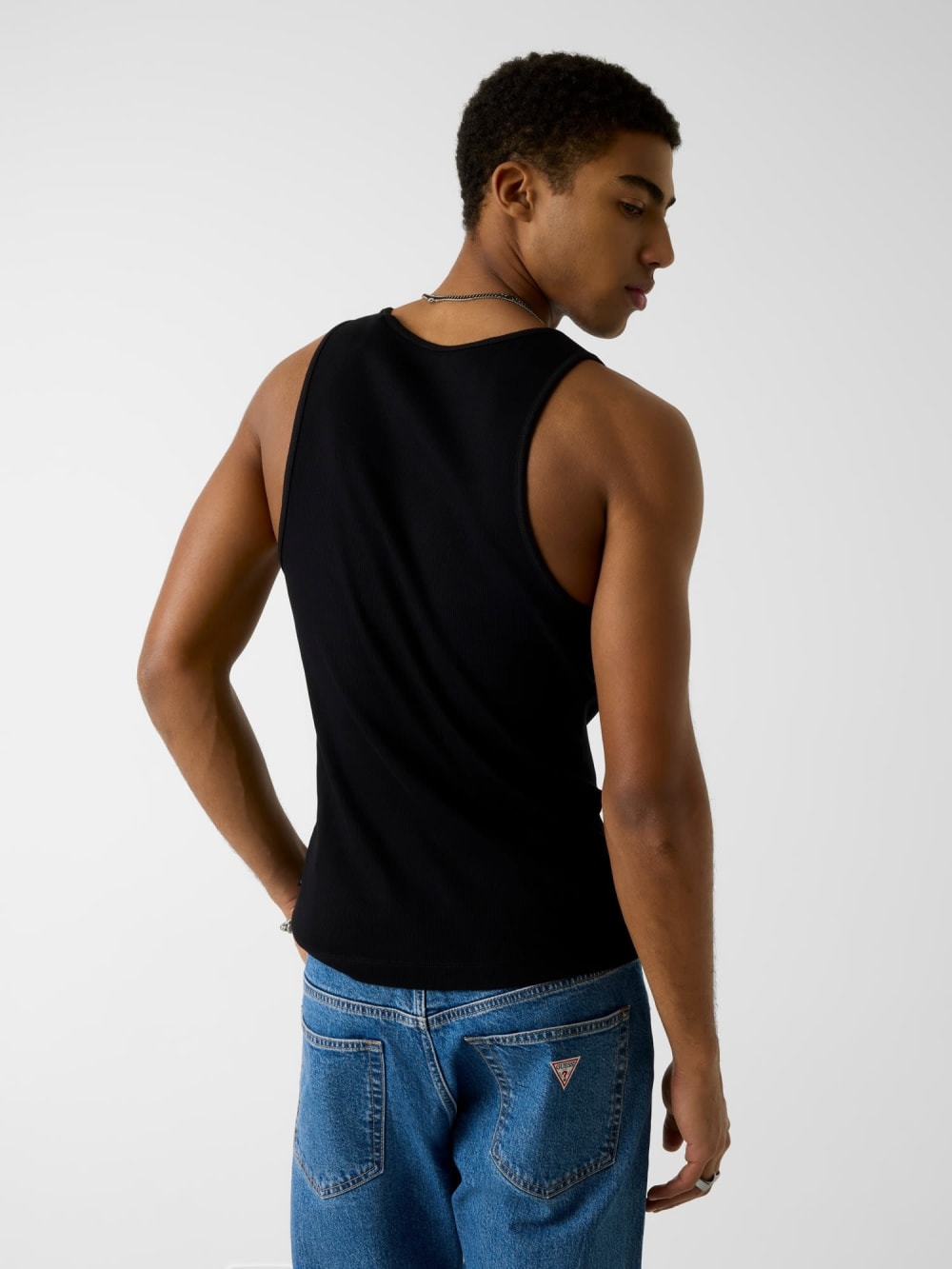 Embroidered tank top
