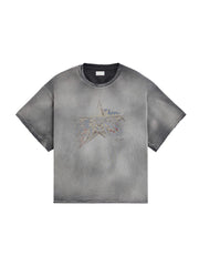 washed graphic tee