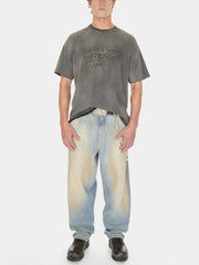 washed graphic tee