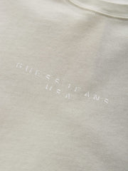 distressed logo tee