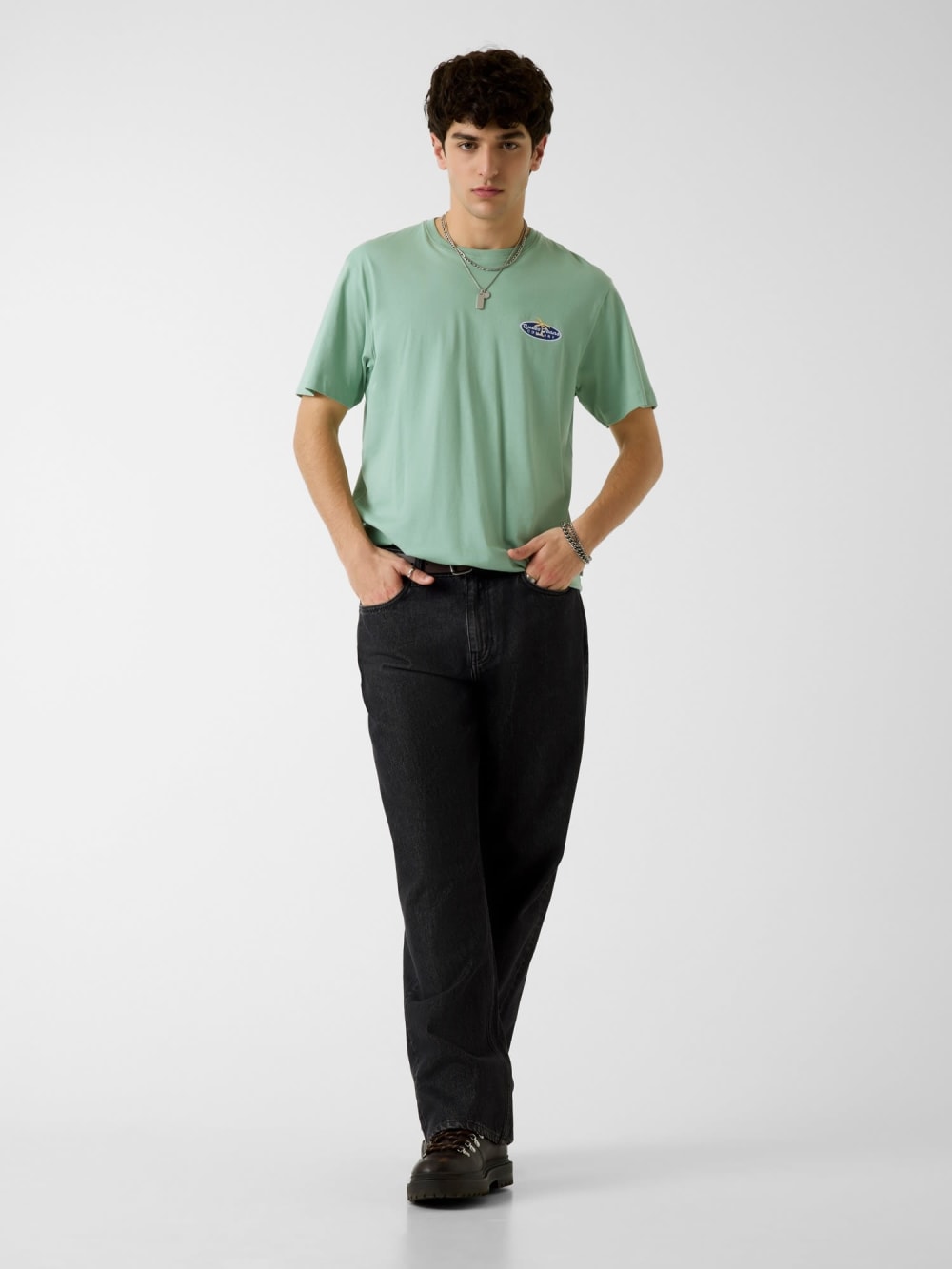 Embroidered logo t-shirt